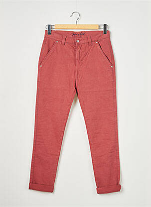 Pantalon chino roșu TROPHEE DU MATELOT bărbat