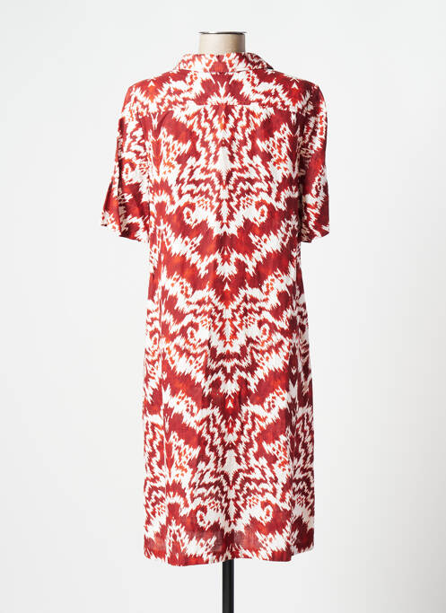 Rochie midi maro LIN'N LAUNDRY femeie