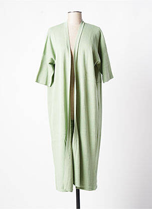 Vestă cu mâneci scurte verde MAISON ANJE femeie