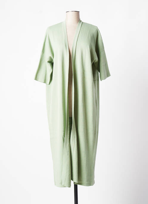 Vestă cu mâneci scurte verde MAISON ANJE femeie