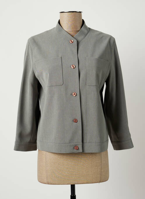 Jachete casual croială dreaptă gri TEENFLO femme