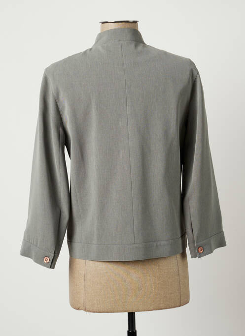 Jachete casual croială dreaptă gri TEENFLO femme