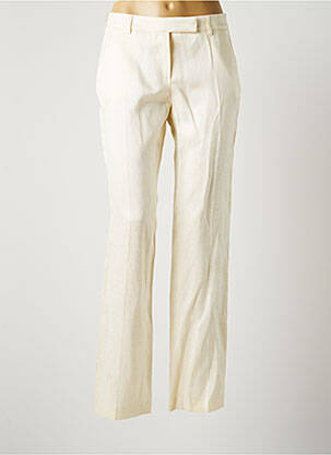 Pantalon drept bej TEENFLO femeie