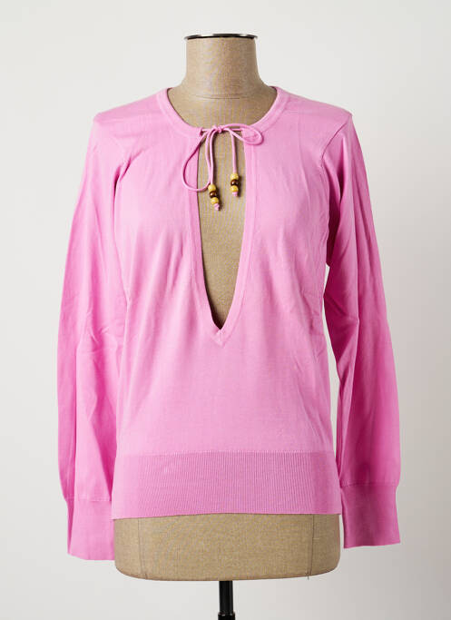 Pulover roz STEFAN GREEN femeie