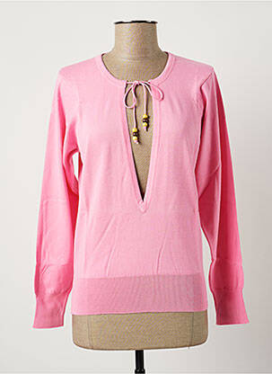 Pulover roz STEFAN GREEN femeie