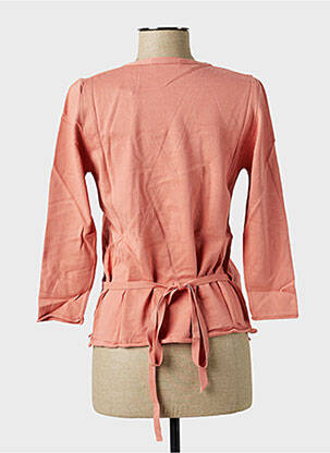 Cardigan petrecut elasticitate roz STEFAN GREEN femeie