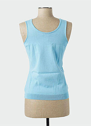 Top albastru STEFAN GREEN femeie