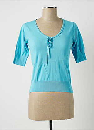 Top albastru STEFAN GREEN femeie