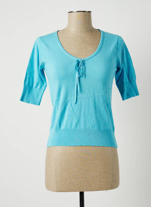 Top albastru STEFAN GREEN femeie