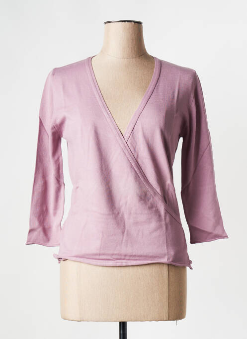 Cardigan petrecut violet STEFAN GREEN femeie