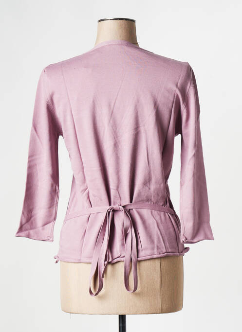 Cardigan petrecut violet STEFAN GREEN femeie