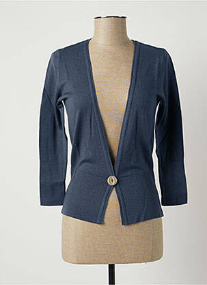 Vestă cu mâneci lungi albastru STEFAN GREEN femeie