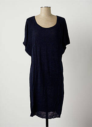 Rochie midi albastru STEFAN GREEN femeie