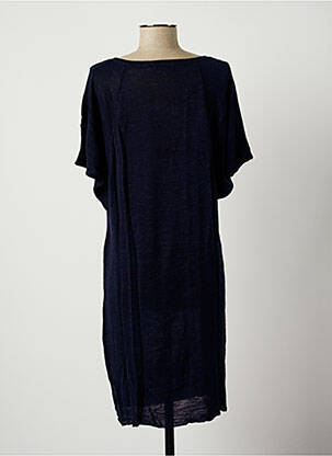 Rochie midi albastru STEFAN GREEN femeie