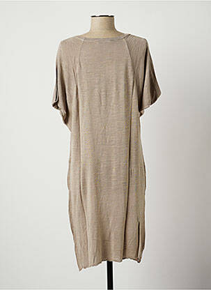 Rochie midi maro STEFAN GREEN femeie