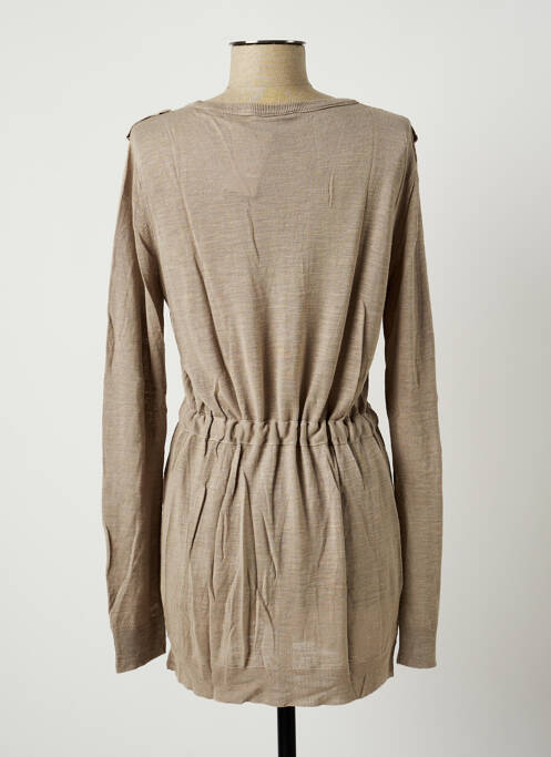 Vestă cu mâneci lungi bej STEFAN GREEN femeie