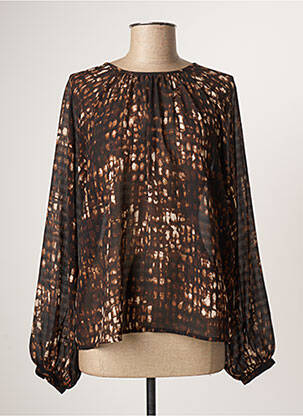 Bluză maro ICHI femeie