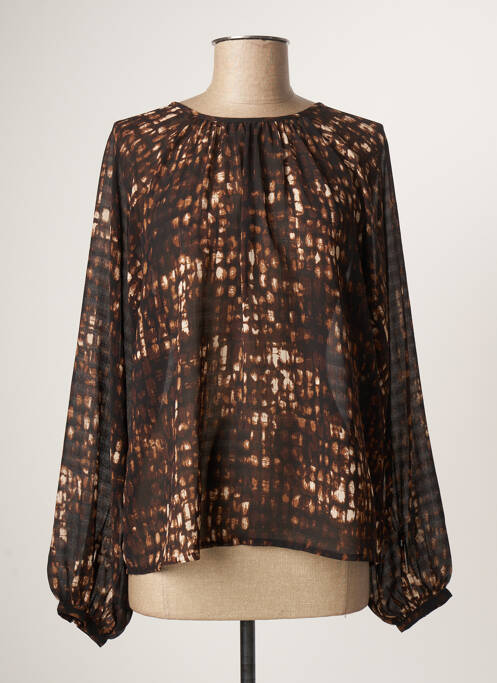 Bluză maro ICHI femeie