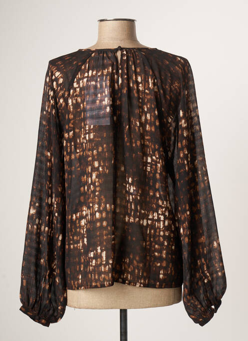 Bluză maro ICHI femeie