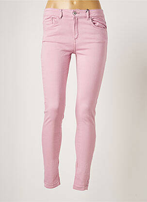 Pantalon slim conic mărime normală roz B.YOUNG femeie