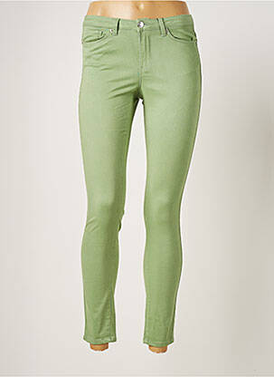 Blugi skinny verde VERO MODA femeie