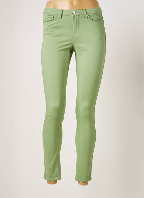 Blugi skinny verde VERO MODA femeie