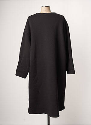 Rochie midi mâneci lungi mâneci lungi negru MY PEPPER femeie