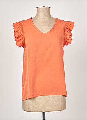 Top portocaliu NINA KALIO femeie