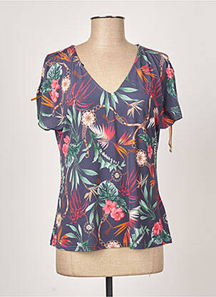 Top albastru JULIE GUERLANDE femeie