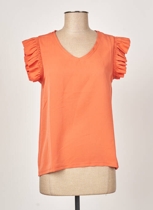 Top portocaliu NINA KALIO femeie