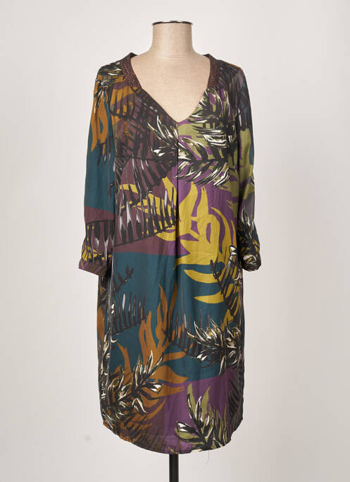 Rochie midi verde JULIE GUERLANDE femeie