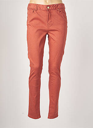 Pantalon slim portocaliu C'EST BEAU LA VIE femeie