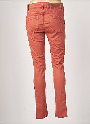 Pantalon slim elasticitate mărime normală portocalie C'EST BEAU LA VIE femeie