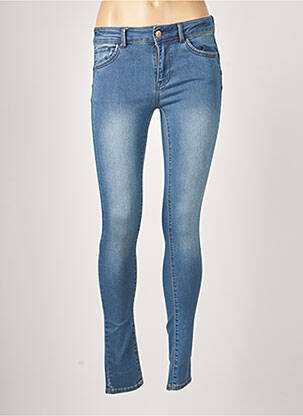 Pantalon slim talie joasă talie joasă albastru C'EST BEAU LA VIE femeie