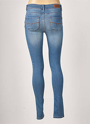 Pantalon slim talie joasă talie joasă albastru C'EST BEAU LA VIE femeie