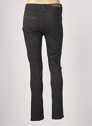 Pantalon slim elasticitate mărime normală negru JULIE GUERLANDE femeie