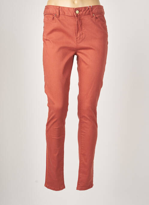 Pantalon slim portocaliu C'EST BEAU LA VIE femeie