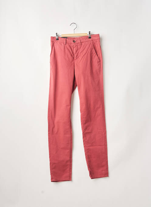 Pantalon drept roșu CAMBRIDGE bărbat