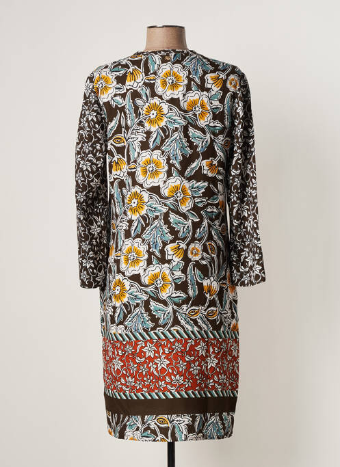 Rochie midi maro LE PETIT BAIGNEUR femeie