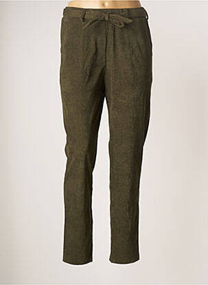 Pantalon chino verde MOLLY BRACKEN femeie