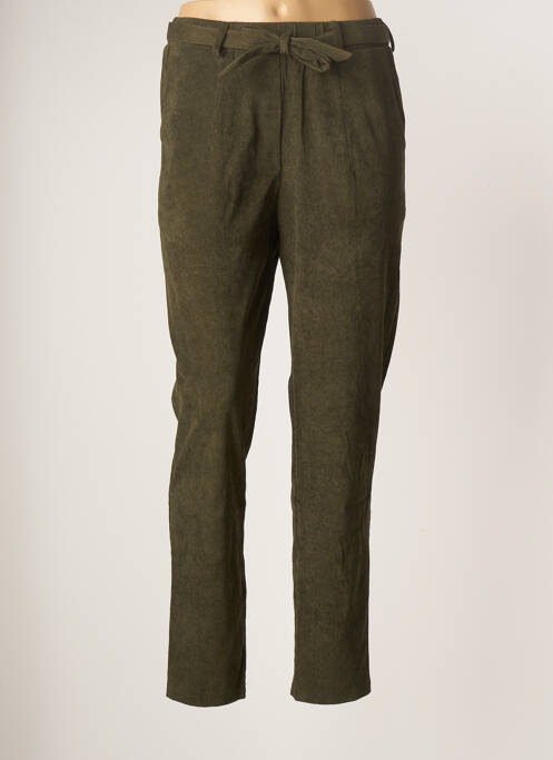 Pantalon chino verde MOLLY BRACKEN femeie
