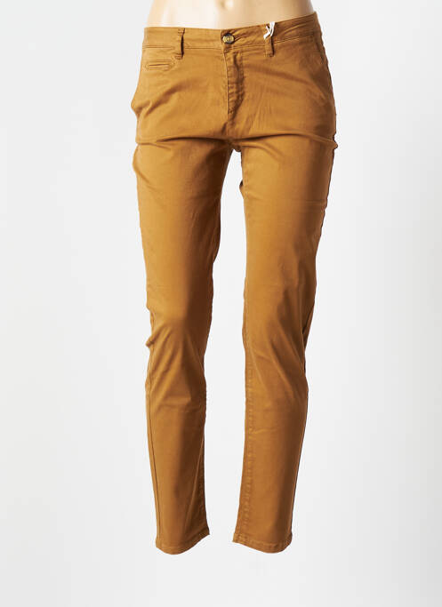 Pantalon chino maro LAB DIP PARIS femeie