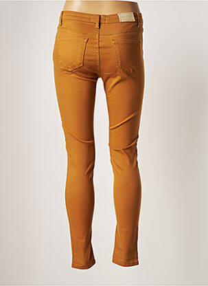 Pantalon slim elasticitate mărime normală galben CHERRY PARIS femeie