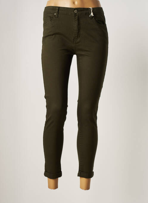 Pantalon 7/8 verde CHERRY PARIS femeie