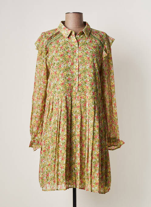 Rochie scurtă verde CHERRY PARIS femeie