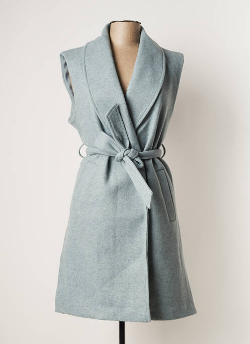 Palton lung albastru TIFFOSI femeie