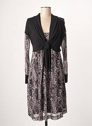 Rochie midi negru GARELLA femeie