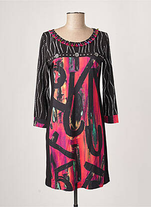 Rochie scurtă mâneci lungi mâneci lungi roz OLIVIER PHILIPS femeie