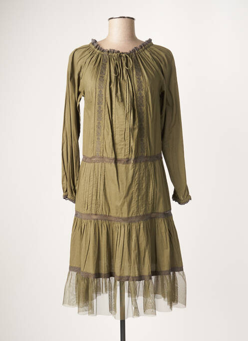 Rochie midi verde CRISTINA GAVIOLI femeie