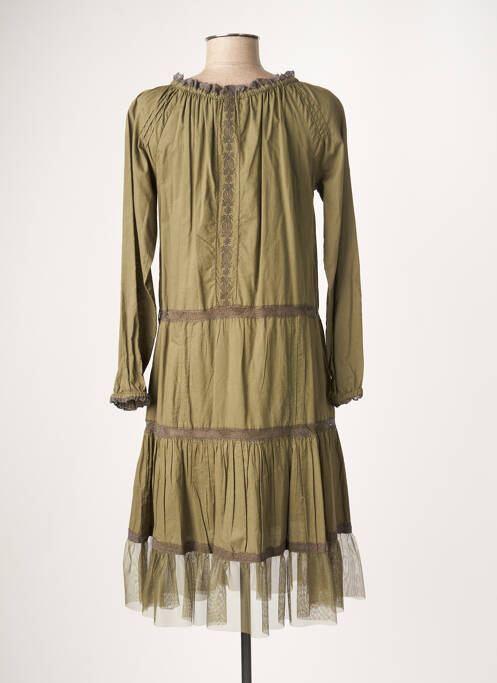 Rochie midi verde CRISTINA GAVIOLI femeie